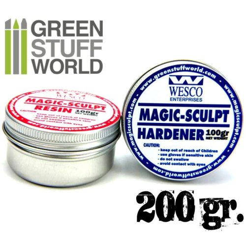 Przejdź do produktu GREEN STUFF 9185 - Magic Sculpt 200 g - Masa modelarska dwuskładnikowa
