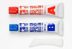 TAMIYA 87100 - Tamiya Epoxy Cement 2x5g