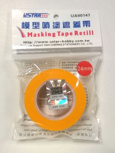 Przejdź do produktu U-STAR UA90147 - Taśma maskująca szer.24 mm - Masking Tape 24mm