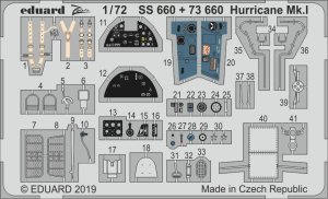 EDUARD SS660 - 1:72 Hurricane Mk.I