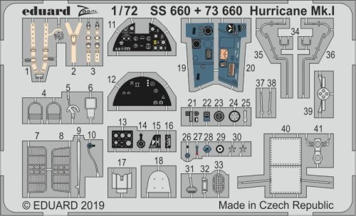 Przejdź do produktu EDUARD SS660 - 1:72 Hurricane Mk.I