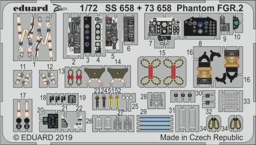 Przejdź do produktu EDUARD SS658 - 1:72 Phantom FGR.2