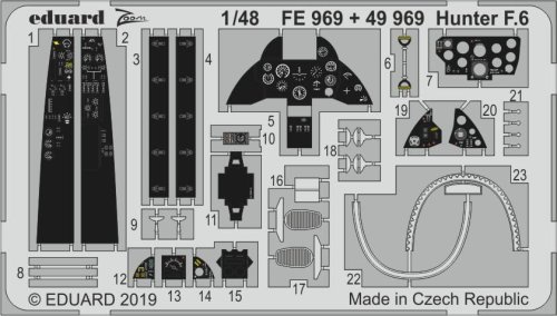 Przejdź do produktu EDUARD FE969 - 1:48 Hunter F.6