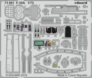 EDUARD 73661 - 1:72 F-35A