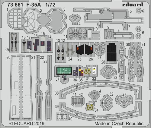 Przejdź do produktu EDUARD 73661 - 1:72 F-35A