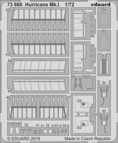 Przejdź do produktu Eduard 73660 - 1:72 Hurricane Mk.I