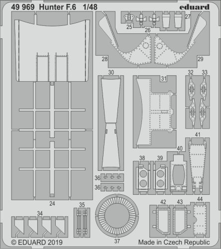 Przejdź do produktu Eduard 49969 - 1:48 Hunter F.6