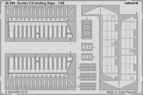 Przejdź do produktu EDUARD 48990 - 1:48 Hunter F.6 landing flaps