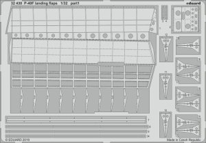 EDUARD 32430 - 1:32 P-40F landing flaps