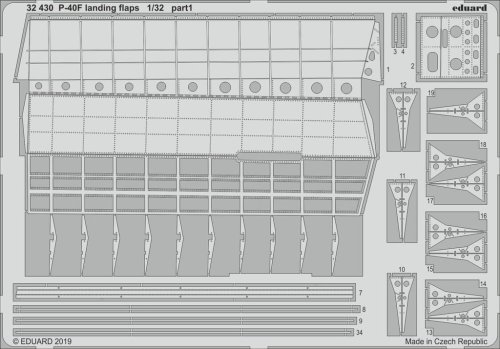 Przejdź do produktu EDUARD 32430 - 1:32 P-40F landing flaps