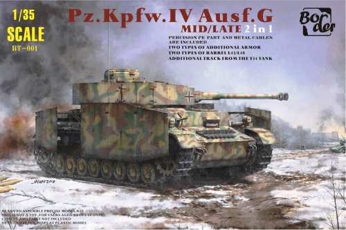 Przejdź do produktu BORDER BT001 - 1:35 Pz.Kpfw.IV Ausf.G Mid / Late