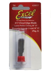 EXCEL 20017 - Zestaw 5 ostrzy wymiennych - Small Chisel Blade