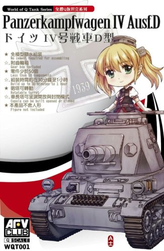 Przejdź do produktu AFV CLUB WQT001 - Panzerkampfwagen IV Ausf.D - Q  World