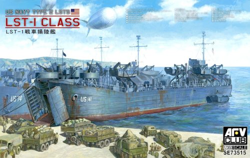 Przejdź do produktu AFV CLUB SE 73515 - 1:350 US Navy Type 2 LSTs LST-1 Class