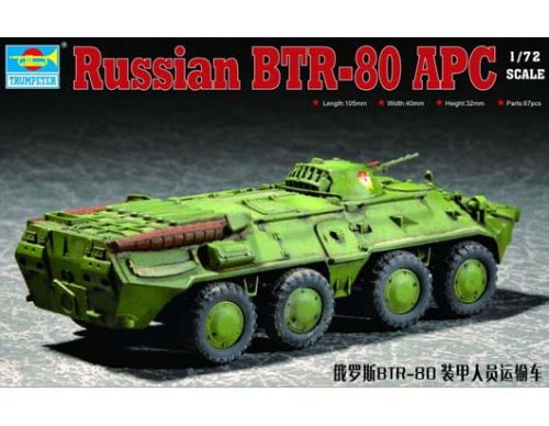 Przejdź do produktu TRUMPETER 07267 - 1:72 Russia BTR-80 APC