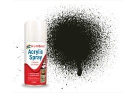 Humbrol AD6163 - Farba akrylowa 163 Dark Green Satin spray 150 ml
