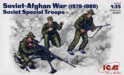 Przejdź do produktu ICM 35501 - 1:35 Soviet Special Troops, Soviet-Afghan War (1979-1988)