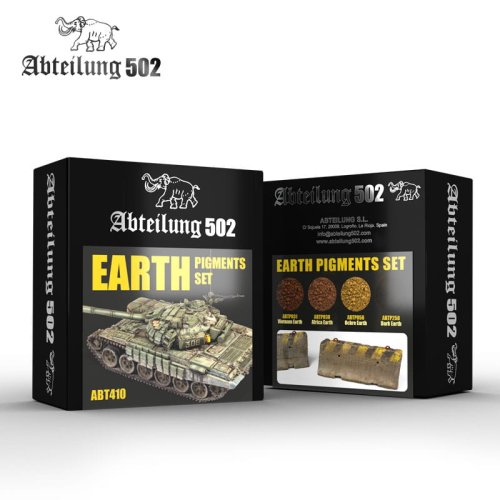 Przejdź do produktu ABTEILUNG 502 ABT410 - Earth Pigments Set 4 x 20 ml