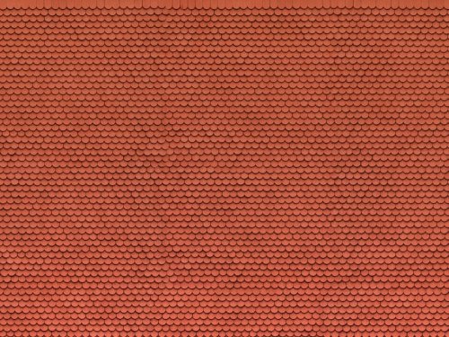 Przejdź do produktu NOCH 56690 - 3D Cardboard Sheet - Plain Tile, red - Dachówki