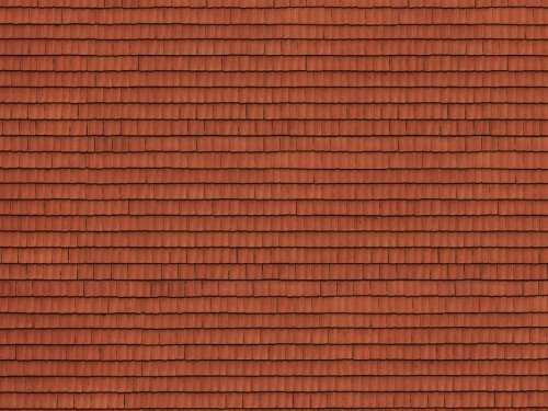 Przejdź do produktu NOCH 56670 - 3D Cardboard Sheet - Roof Tile, red - Dachówki