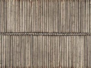 NOCH 56664 - 3D Cardboard Sheet - Timber Wall - Ściana z desek