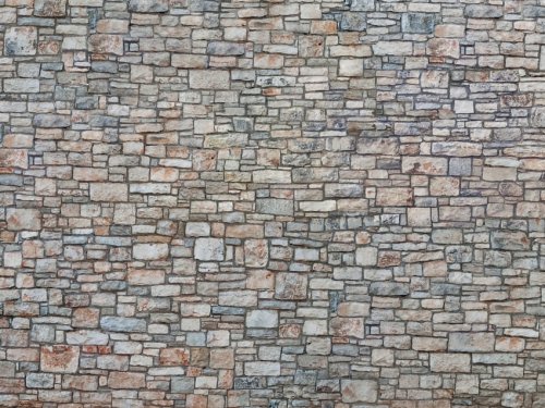 Przejdź do produktu NOCH 56640 - 3D Cardboard Sheet - Quarrystone Wall - Mur kamienny
