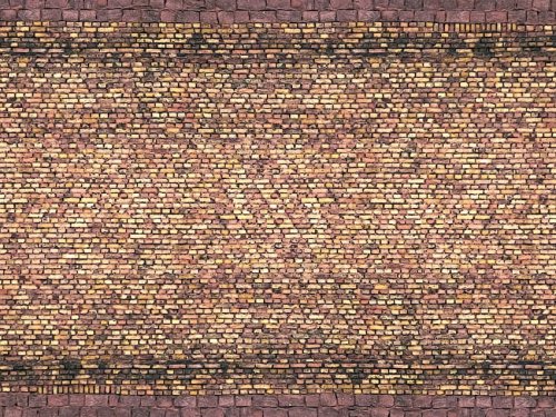 Przejdź do produktu NOCH 56605 - 3D Cardboard Sheet - Brick, yellow/multicolored - Cegły
