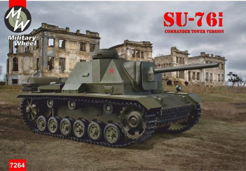 Przejdź do produktu MILITARY WHEELS 7264 - 1:72 Su-76i commander tower version