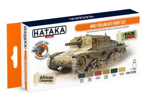 HATAKA CS106 - Zestaw farb WW2 Italian AFV