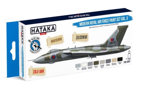 Przejdź do produktu HATAKA BS97 - Zestaw farb Modern Royal Air Force vol.5