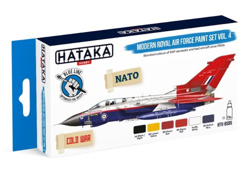 Przejdź do produktu HATAKA BS85 - Zestaw farb Modern Royal Air Force vol. 4