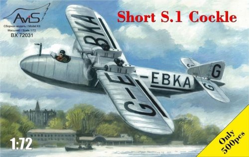 Przejdź do produktu AVIS BX72031 - 1:72 Short S.1 Cockle