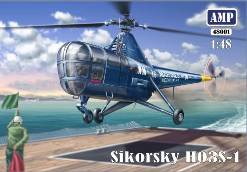 Przejdź do produktu AMP 48001 - 1:48 Sikorsky HO3S-1