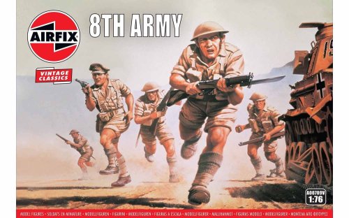 Przejdź do produktu AIRFIX 00709V - 1:76 WWII British 8 th Army