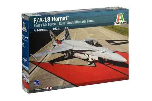 Przejdź do produktu ITALERI 1429 - 1:72 F/A-18 Hornet Swiss Air Force - Royal Australian Air Force