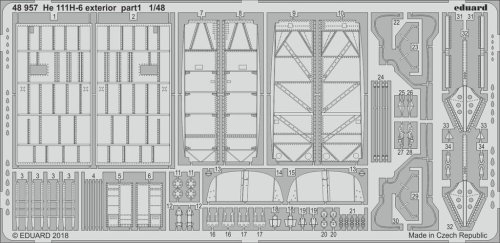 Przejdź do produktu EDUARD 48957 - 1:48 He 111H-6 exterior
