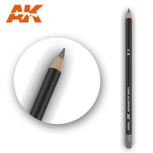 AK INTERACTIVE 10035 - Weathering Pencil - Dark Aluminum - kredka do weatheringu