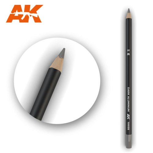 Przejdź do produktu AK INTERACTIVE 10035 - Weathering Pencil - Dark Aluminum - kredka do weatheringu