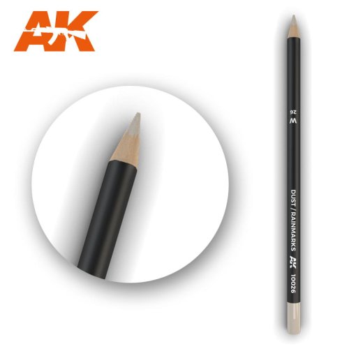 Przejdź do produktu AK INTERACTIVE 10026 - Weathering Pencil - Dust / Rainmarks - kredka do weatheringu