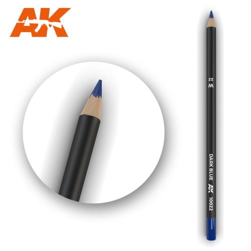 Przejdź do produktu AK INTERACTIVE 10022 - Weathering Pencil - Dark Blue - kredka do weatheringu