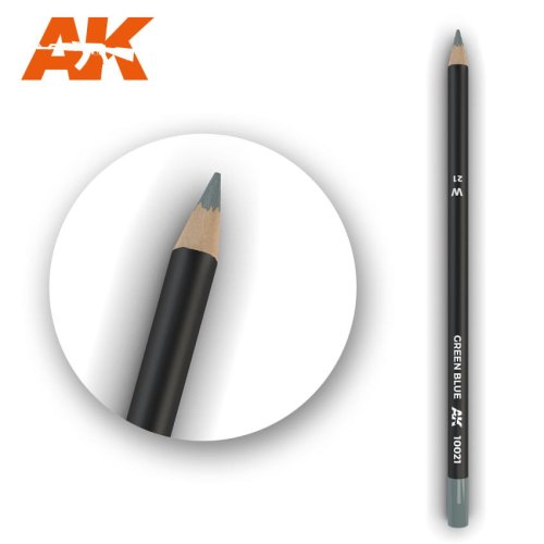 Przejdź do produktu AK INTERACTIVE 10021 - Weathering Pencil - Green Blue - kredka do weatheringu