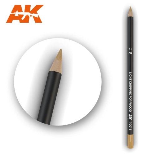 Przejdź do produktu AK INTERACTIVE 10016 - Weathering Pencil - Light Chipping for Wood - kredka do weatheringu