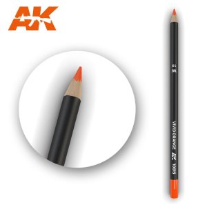 AK INTERACTIVE 10015 - Weathering Pencil - Vivid Orange - kredka do weatheringu
