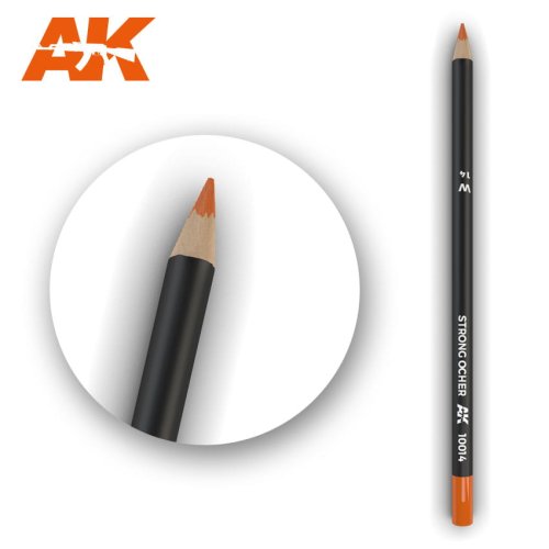 Przejdź do produktu AK INTERACTIVE 10014 - Weathering Pencil - Strong Ocher - kredka do weatheringu