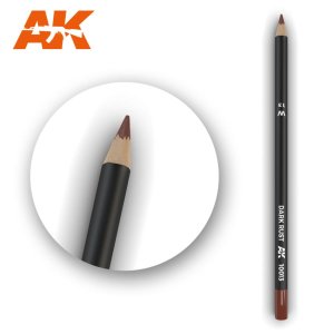 AK INTERACTIVE 10013 - Weathering Pencil - Dark Rust - kredka do weatheringu