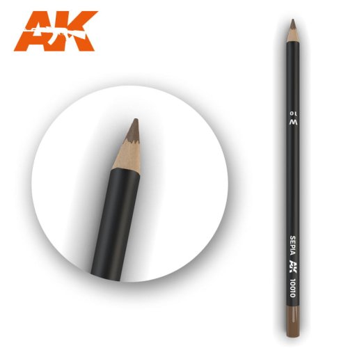 Przejdź do produktu AK INTERACTIVE 10010 - Weathering Pencil - Sepia - kredka do weatheringu