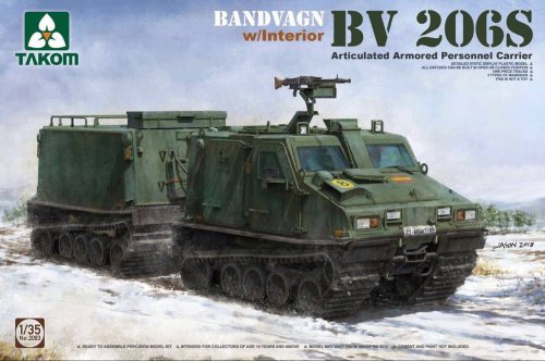 Przejdź do produktu TAKOM 2083 - 1:35 Bandvagn BV 206S w/ interior