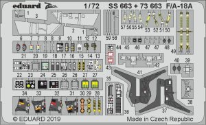 EDUARD SS663 - 1:72 F/A-18A