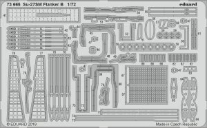 EDUARD 73665 - 1:72 Su-27SM Flanker B
