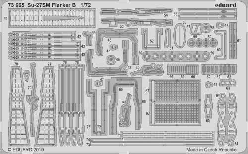 Przejdź do produktu EDUARD 73665 - 1:72 Su-27SM Flanker B